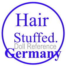 Sears Knock Out doll mark Hair Stuffed Germany