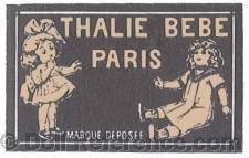 Société Sussfeld & Cie doll mark Clio Babe or Thalie Bebe