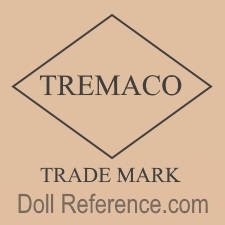 Treng Manufacturing Company doll mark TREMACO