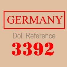 Adolf Wislizenus doll body mark 3392 Germany