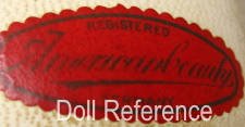 Louis Wolf doll mark red label Amerianbeauty Germany (Marseille head)