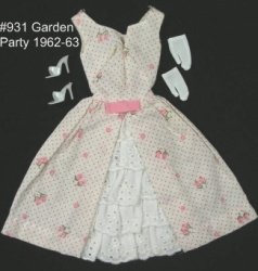 vintage barbie garden party