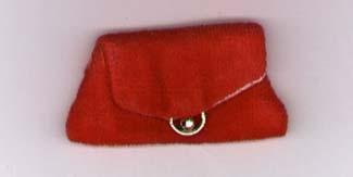 992 Golden Elegance - Red Velvet purse (1963)