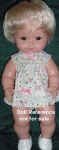 1969 Mattel Baby Tender Love Talks doll, 15"