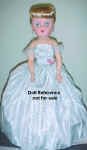 1956-57 Belle Margie doll, 20" 