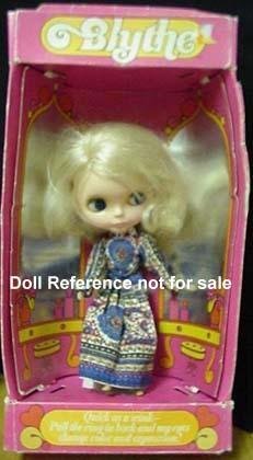1972 Kenner Blythe doll, 11 1/2"