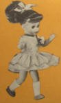 1963 Eegee Shelley doll 8"