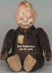 1909 Horsman Billiken doll, 12"