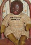 1910-1912 Horsman Baby Bumps black doll 14"