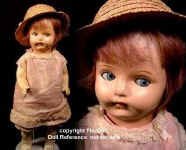 1924 Idea Flossie Flirt doll 20"