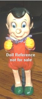 1930s Knickerbocker Disney Character Pinocchio doll
