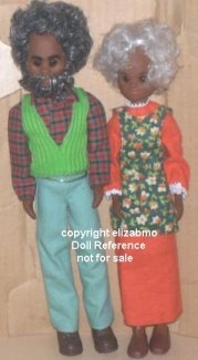 Grandpa & Grandma Happy dolls