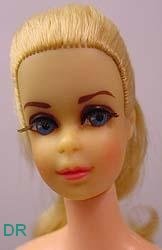 Mattel Truly Scumptious doll face 1969