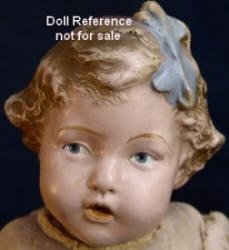 1912 Mitred Box Singer doll 14", Gebruder Heubach copy