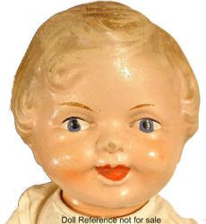 1915-1920s Natural Doll Company, Character doll, 14"