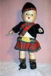 1939 Reliable Highland Laddie doll, 13" 