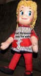 1961 Mattel Sister Belle the talking girl doll, 16"