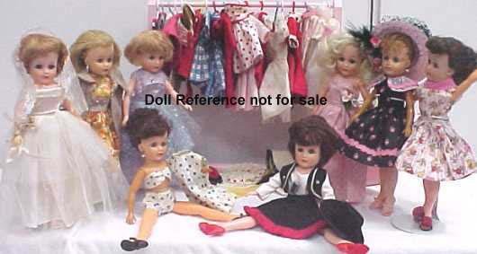 Uneeda Suzette dolls 1960s