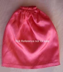 Pak Satin Long Full Skirt 1963