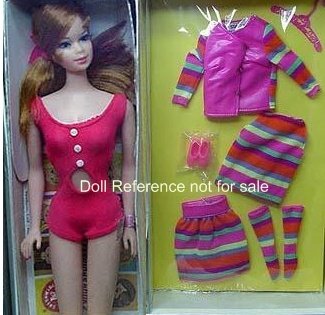 1545 Stacey doll - Stripes Are Happening 1968 giftset