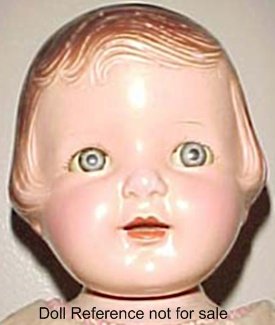 1930s Arranbee, Nancy doll, 16" patsy type