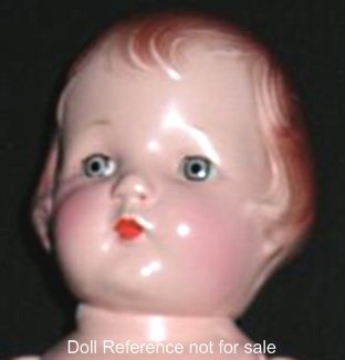 1931 Horsman Jane doll, 17 1/2", patsy type