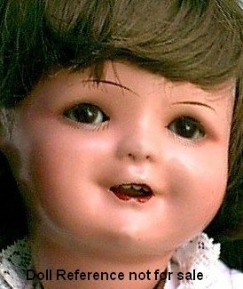 Franz Kiesewetter ca. 1912 Girl doll mold 502, is 15"