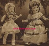 Spiegel 1942 Pinafore doll, Miss America Doll