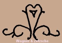 Wagner & Zetzsche scroll doll mark