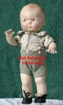 1928 American Character Puggy doll, 12"
