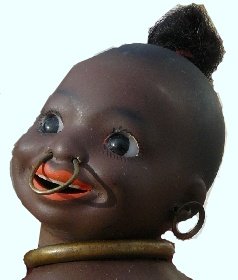 Ernst Heubach Sudsee Baby, South Sea Baby black doll mold 463