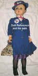 1966 Horsman Mary Poppins doll, 36"