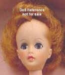 1964 Alexander Brenda Starr doll face