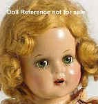 1937 Alexander Princess Elizabeth doll face