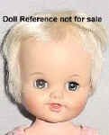 1962-1963 Alexander Smarty doll face