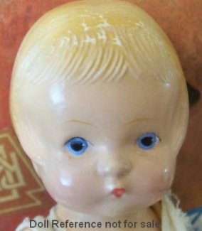 ca. 1930s Regal Bobby Anne doll, 12", patsy type doll