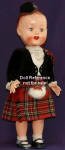 1950s Scottish Boy, 22" by Roddy Dolls of England